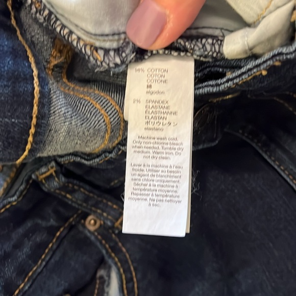 GAP dark wash low rise “sexy bootcut fit” 6 long - Picture 6 of 6